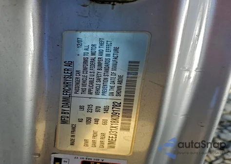 2008 Smart Fortwo Pure from USA, damaged, VIN WMEEJ31X18K091782